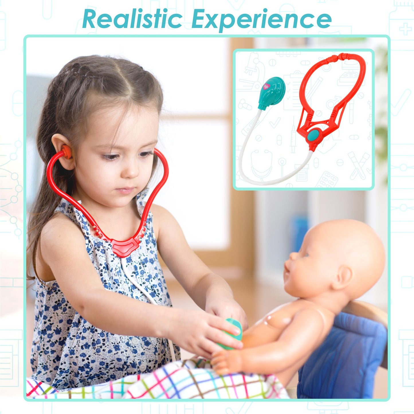 Kids Doctors Set with Carry Case