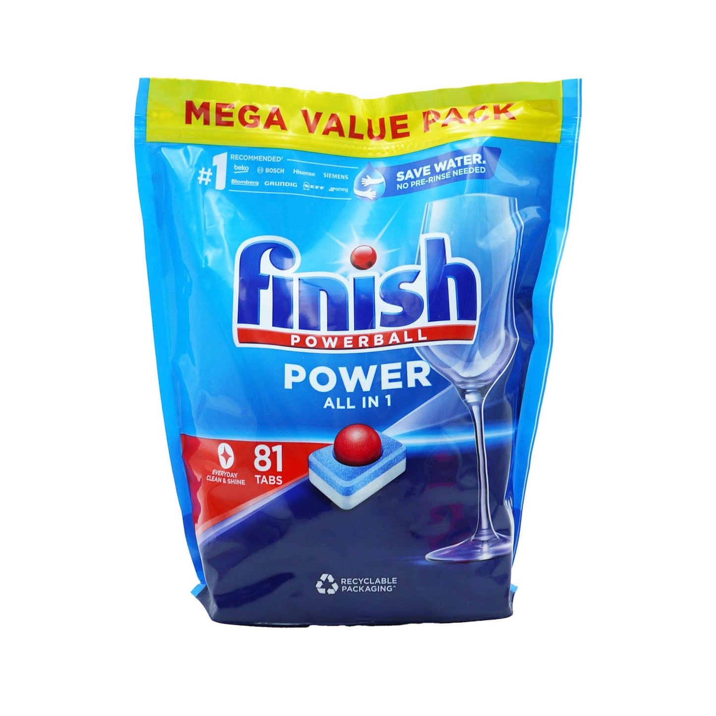 Finish Power All In One Tablets Regular 81 Tablets