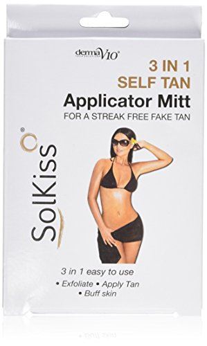 Dermav 10 Solkiss 3In1 Self Tan Applicator Mitt