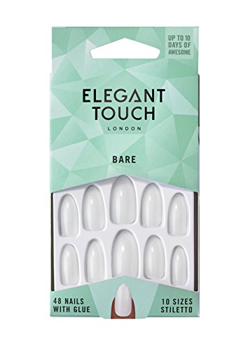 Elegant Touch Totally Bare Nails Number 001, Stiletto