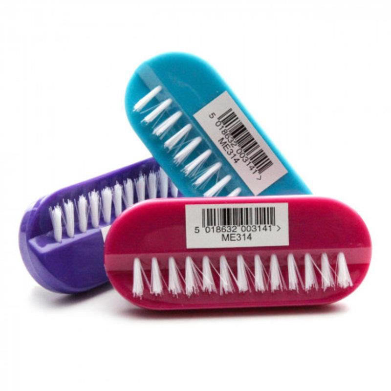 MERIDIANA nail brush plastic with backrow