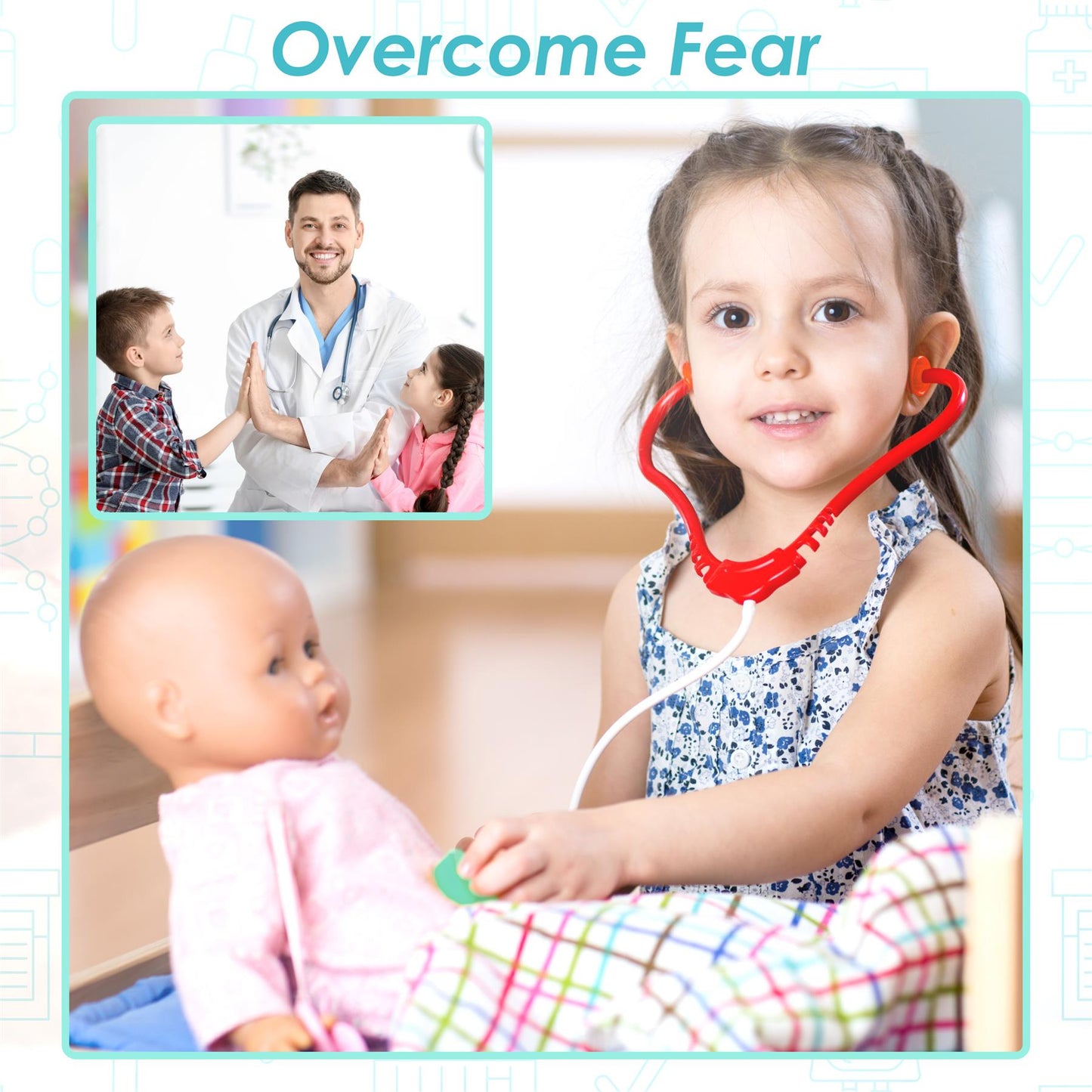 Kids Doctors Set with Carry Case