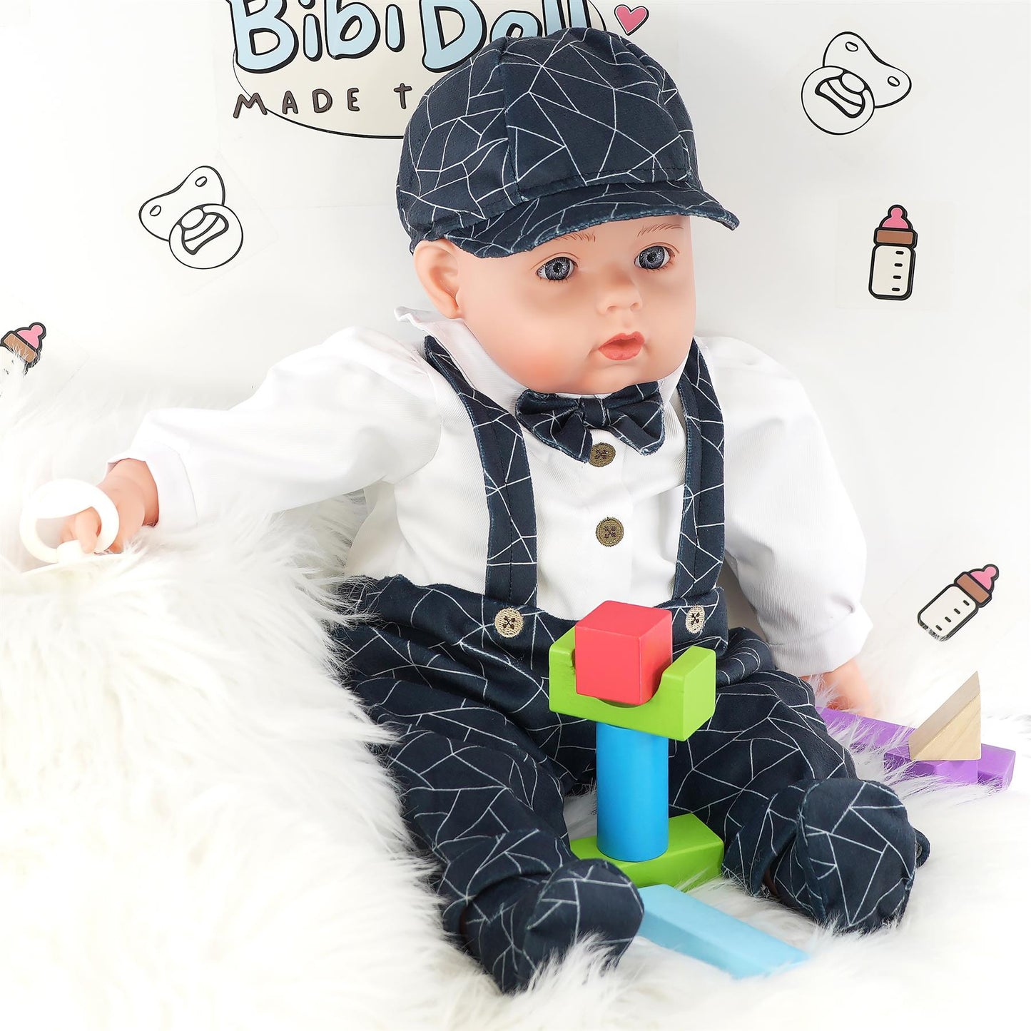 BiBi Baby Doll "Pebble" (50 cm / 20")