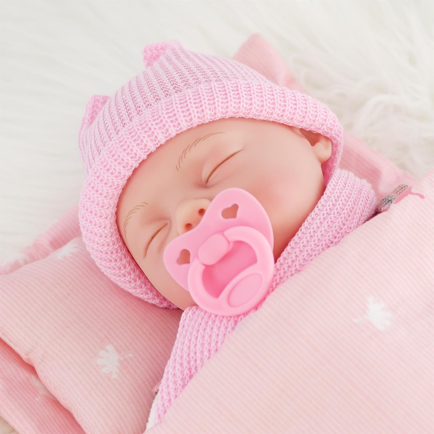 BiBi Baby Doll - Pink Tartan (45 cm / 18")