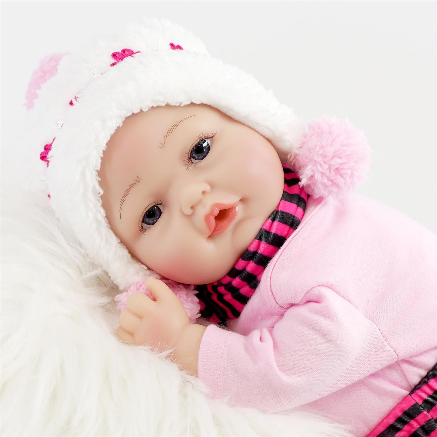 BiBi Doll Reborn Girl "Snowflake" (43 cm / 17")