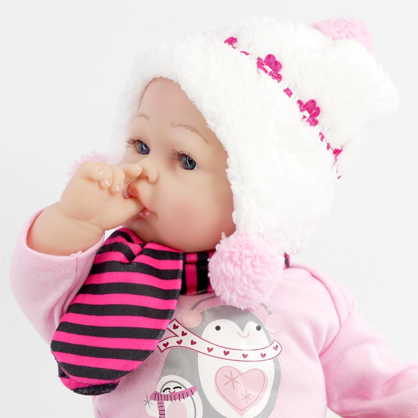 BiBi Doll Reborn Girl "Snowflake" (43 cm / 17")
