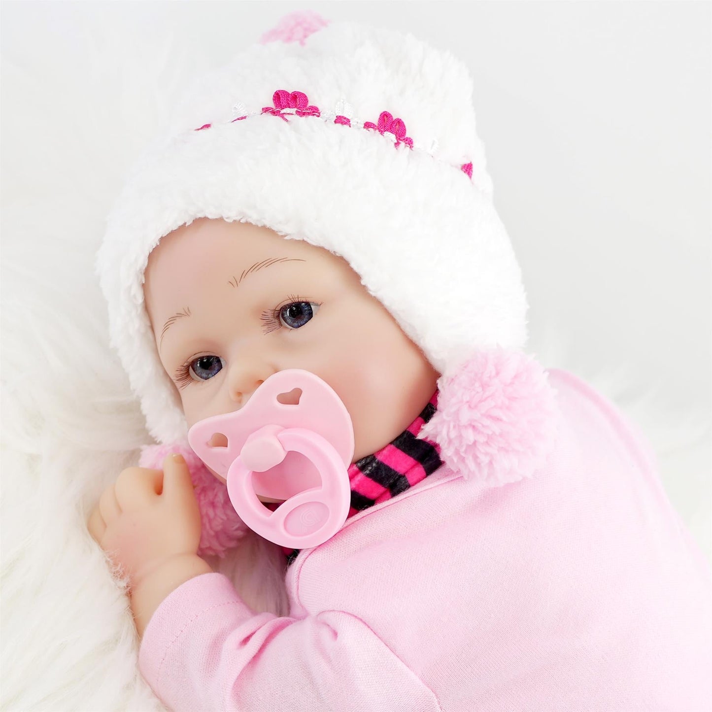 BiBi Doll Reborn Girl "Snowflake" (43 cm / 17")