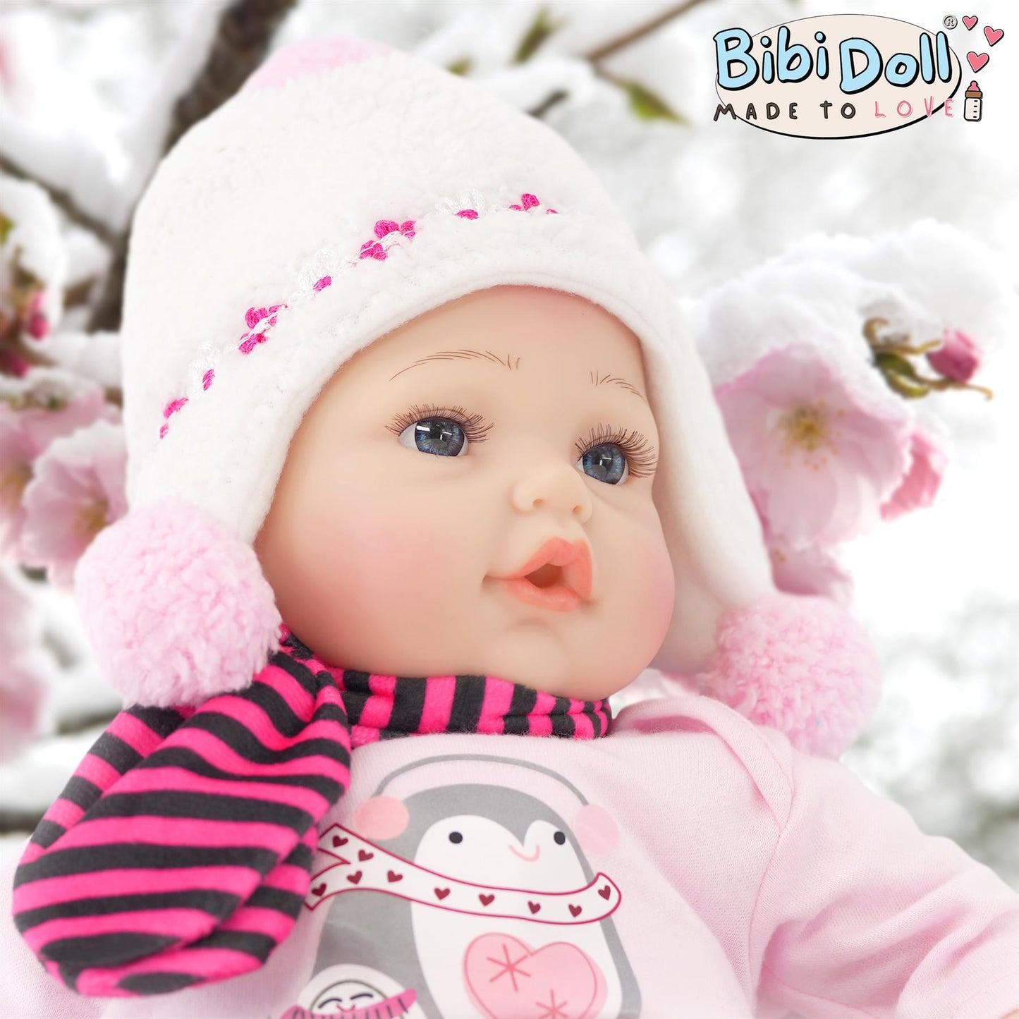BiBi Doll Reborn Girl "Snowflake" (43 cm / 17")
