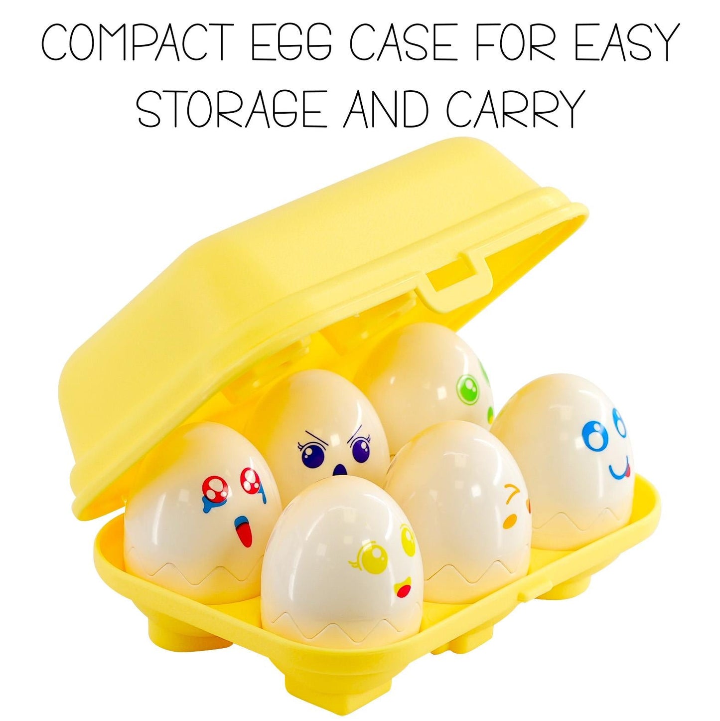 Hide n Squeak Matching Eggs Color & Shape Sorter
