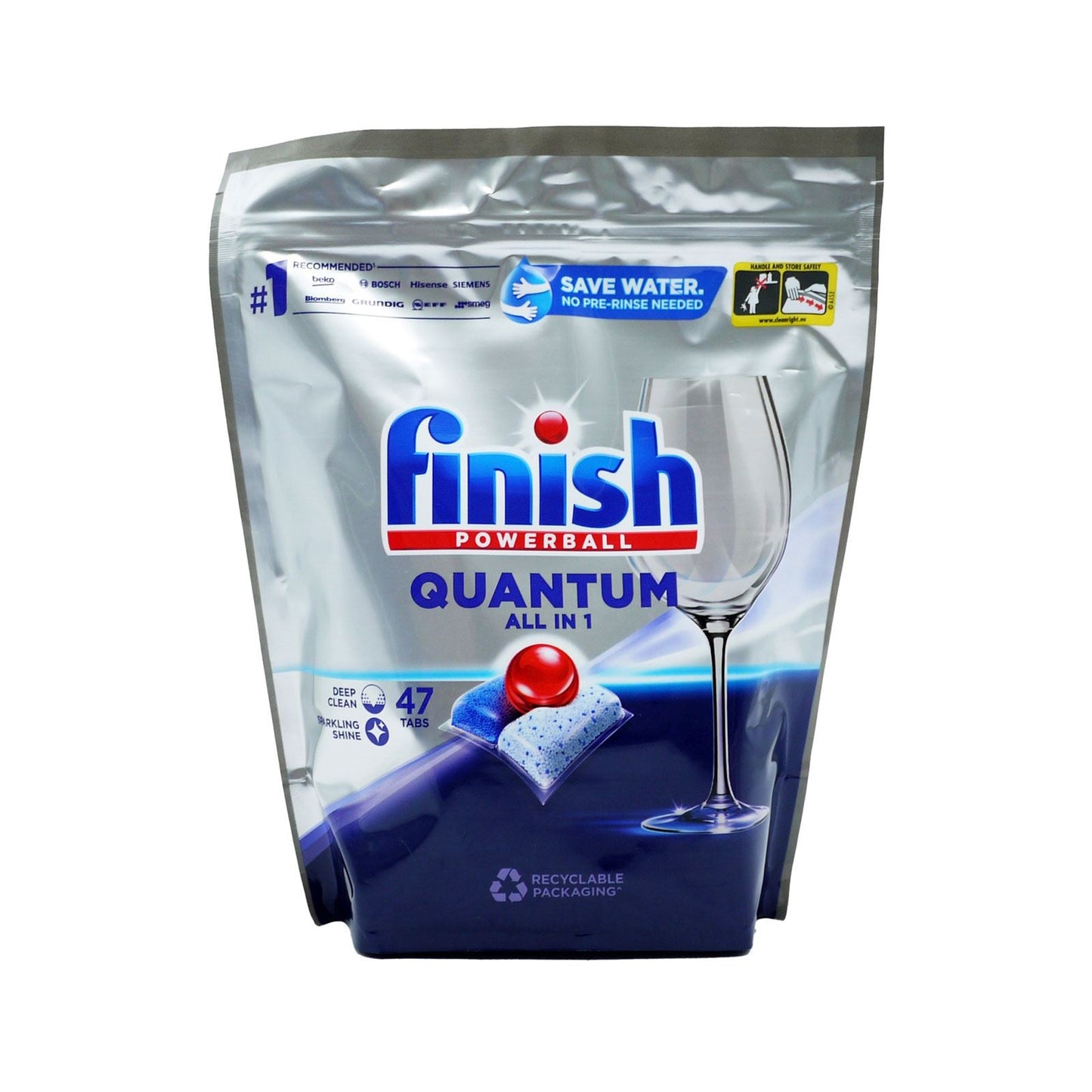 Finish Dishwasher Tablet Quantum Regular 47 Tablets