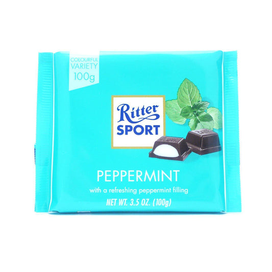 Ritter Sport Peppermint 100g (Box of 12)