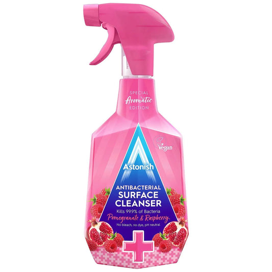 Astonish Antibac Surface Cleanser Pom & Rasp750ml