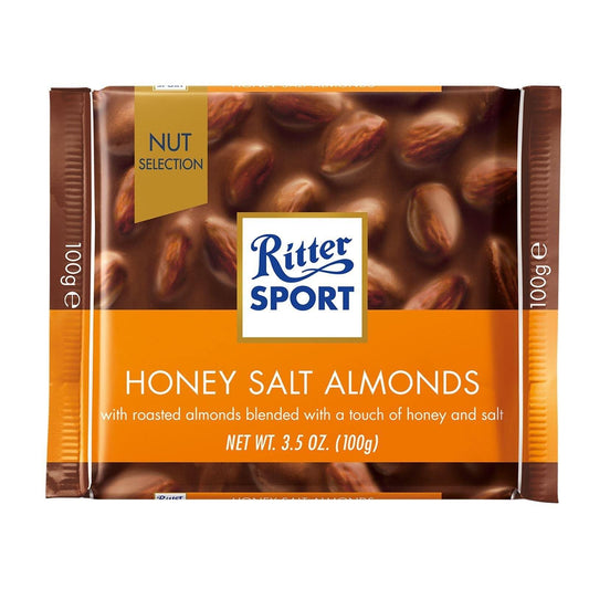 Ritter Sport Honey Salt Almonds 100g (Box of 10)