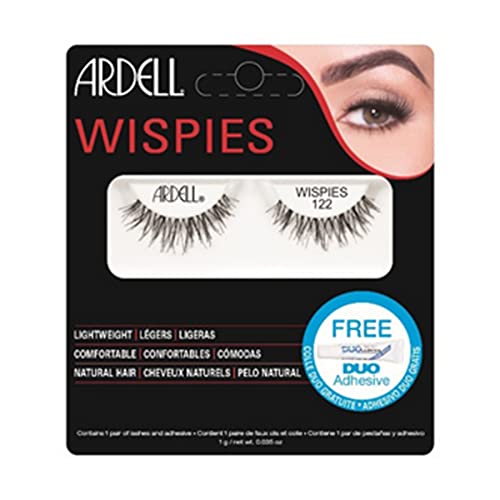 Ardell Wispies Eye Lashes, No. 122 Black