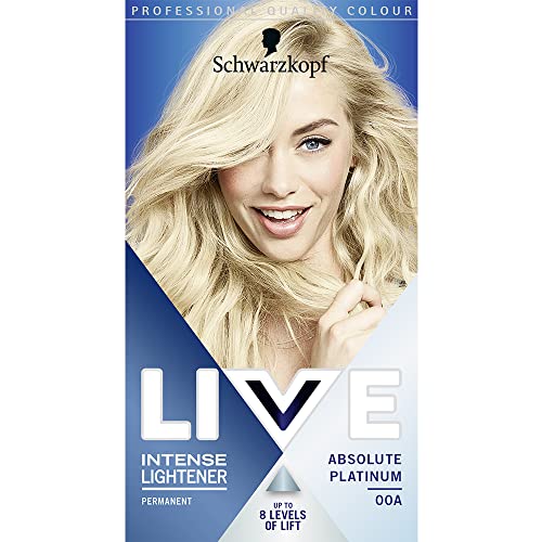 Schwarzkopf Live XXL Colour Intense Permanent Coloration 00A Absolute Platinum