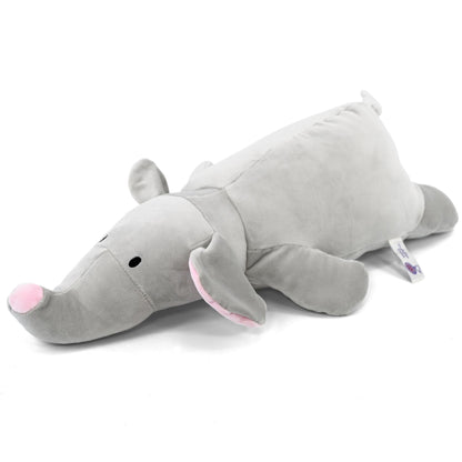 20” Super-Soft Elephant Plush Pillow Toy