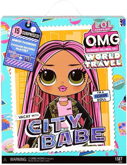 LOL Surprise OMG World Travel City Babe Doll