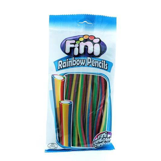 Fini Rainbow Pencils Soft Sweets 180g  (Box of 20)