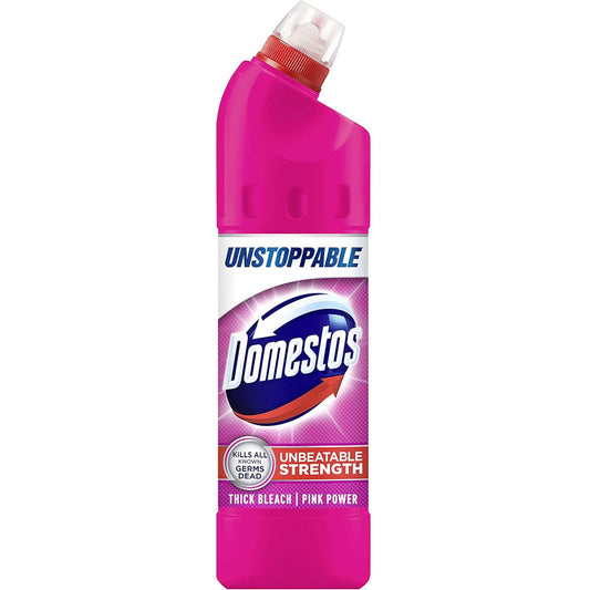 Domestos Unbeatable Strength Thick Bleach Pink Power 750ml