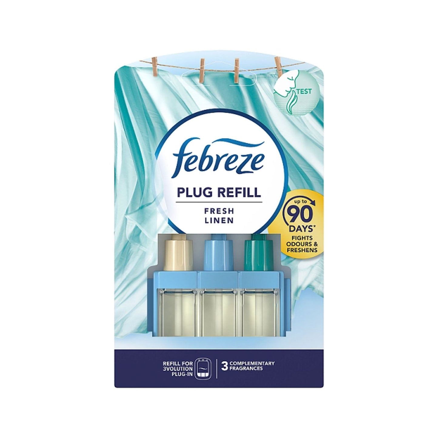 Febreze 3vol Plug Refill Fresh Linen