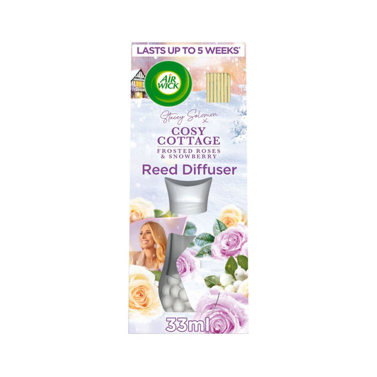 Air wick Cosy Cottage Frosted Roses & Snowberry Air freshener Reed Diffuser 33ml