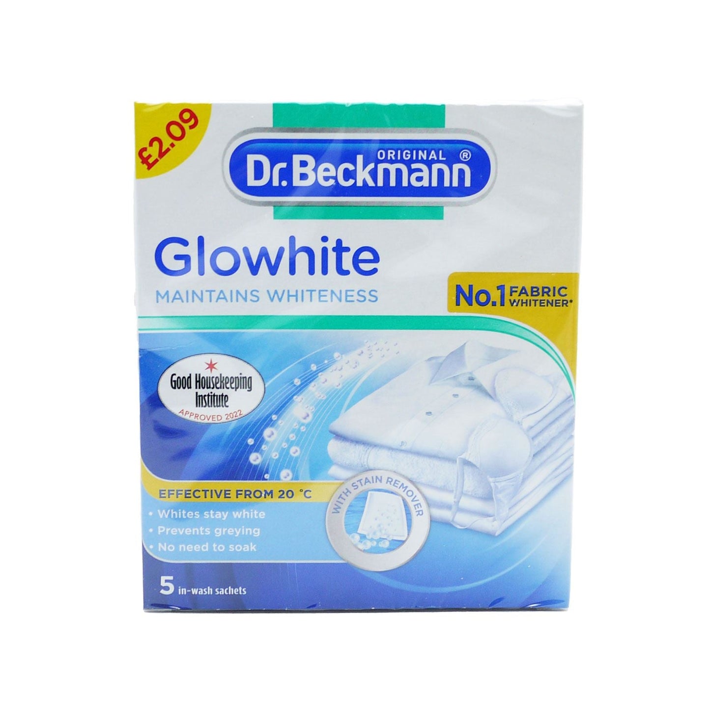 Dr Beckmann Glowhite Pmp £2.09 (5X40G) 5PK