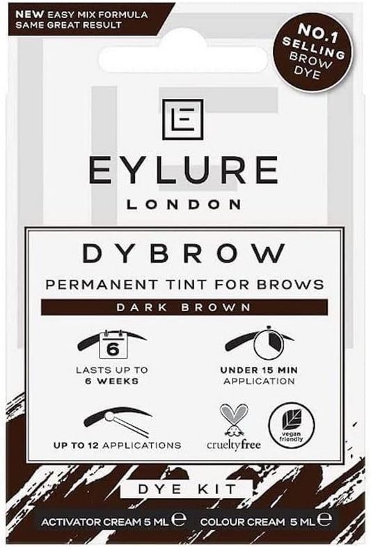 Eylure Pro Brow Dybrow Dye Kit Dark Brown