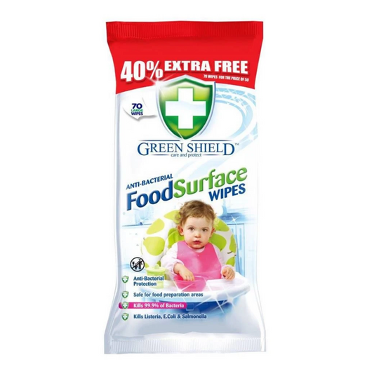 Greenshield Food Surface Wipes 70'S