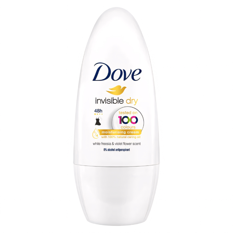 Dove Deodorant Roll On Invisible 50ml