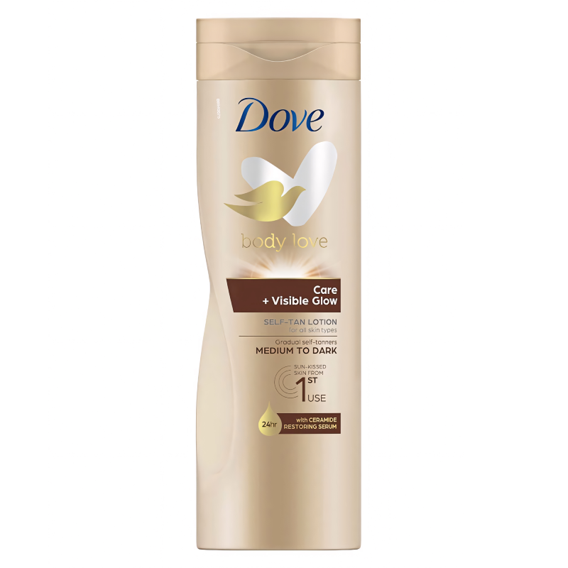 Dove Summer Glow Medium To Dark 400ml