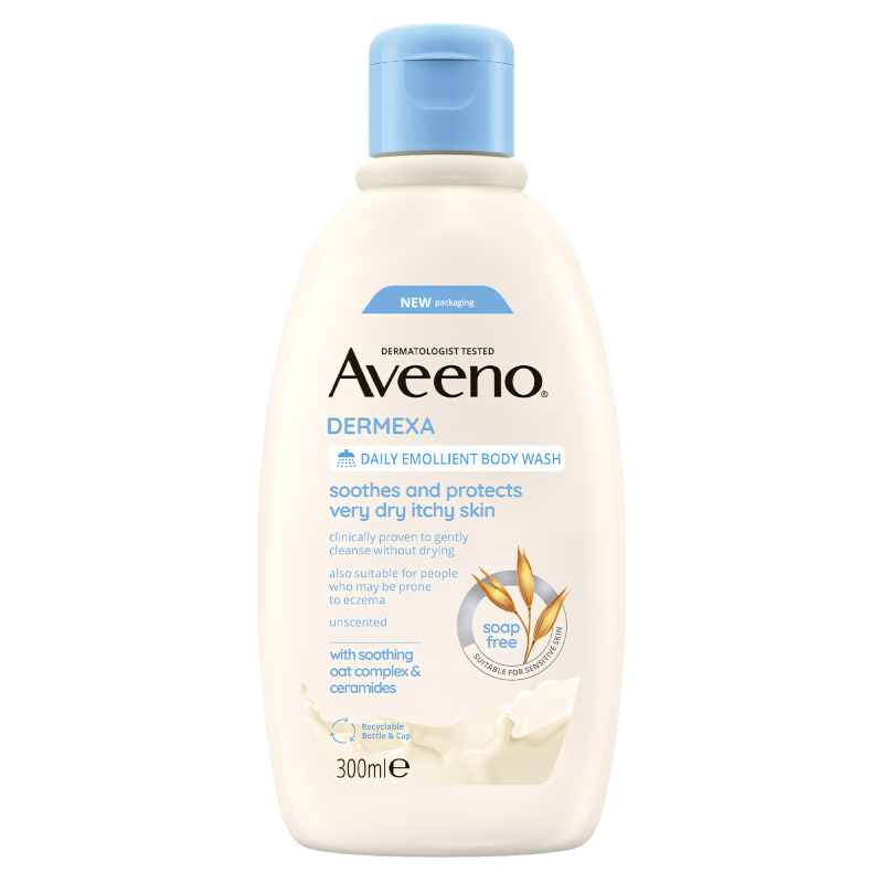 Aveeno Dermexa Daily Emollient Body Wash 300ml