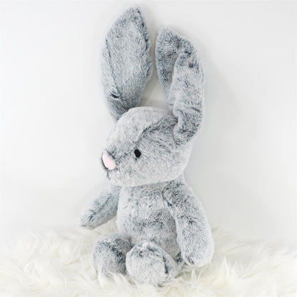 10" Plush Super Soft Grey Rabbit Cuddly Toy