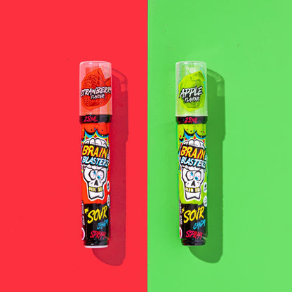 Brain Blasterz Sour Candy Spray Apple & Strawberry Flavor 28 ml (Box of 18)