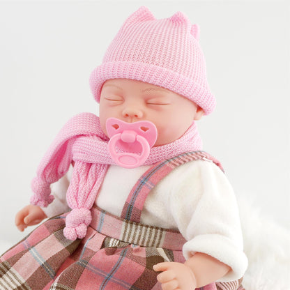 BiBi Baby Doll - Pink Tartan (45 cm / 18")