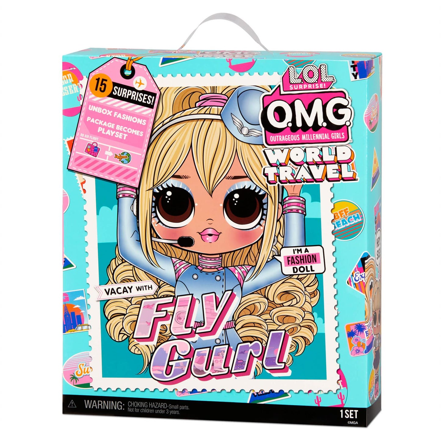 LOL Surprise OMG World Travel Fly Gurl Doll