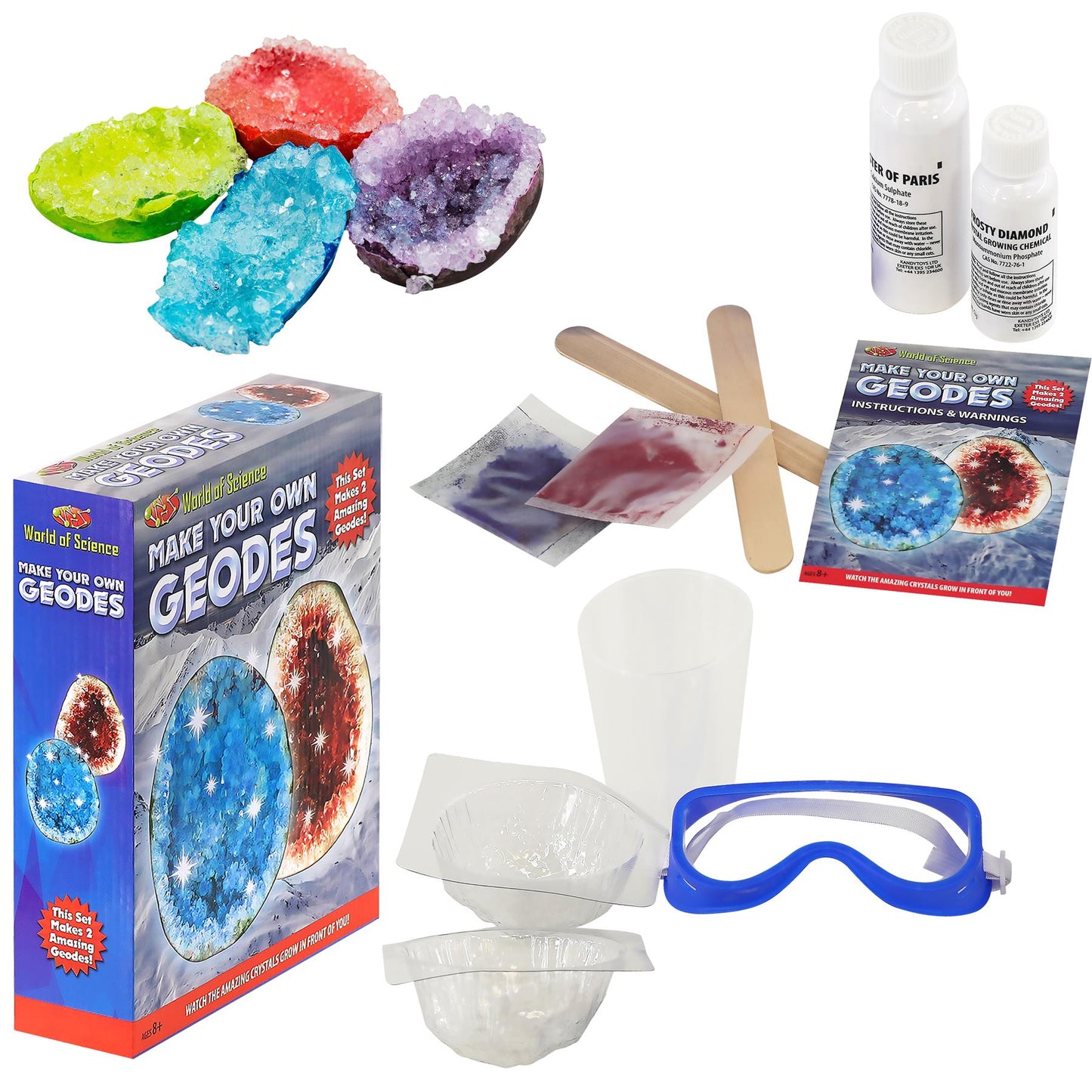 Make Your Own Geodes Science Set