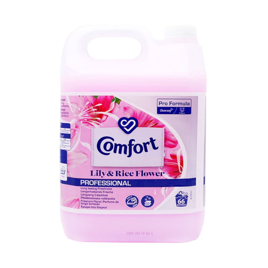 Comfort Fabric Conditioner Lily & Rice Flower 5 L