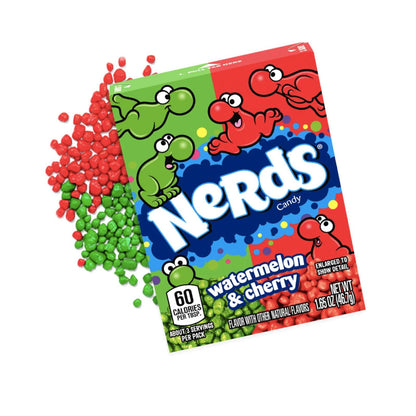 Nerds Watermelon & Cherry 46.7 g (Box of 36)