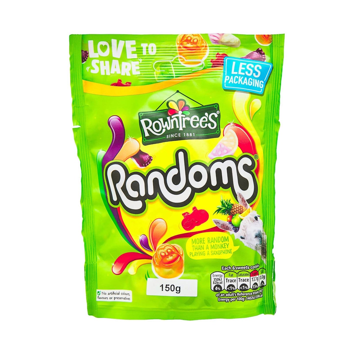 Rowntrees Randoms 150 g (Box of 9)