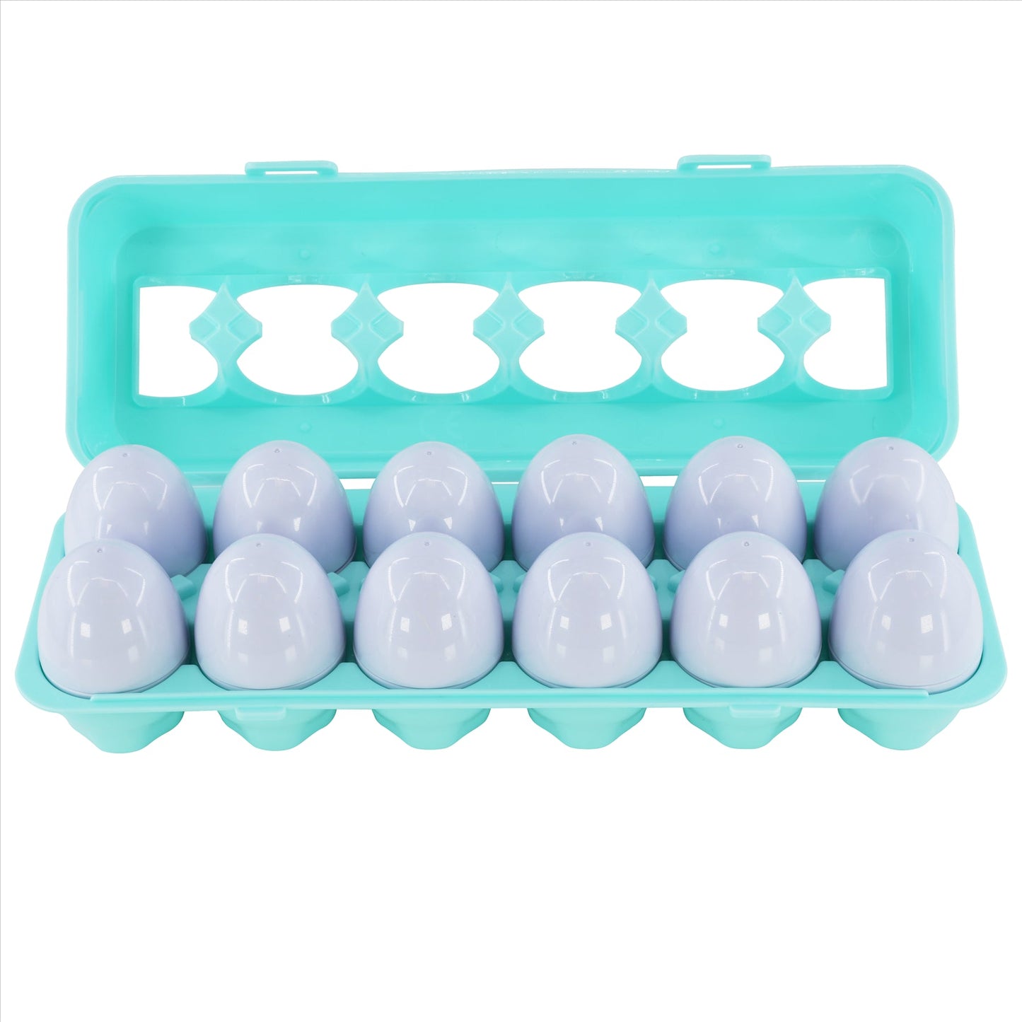 12 Shape Sorter Eggs