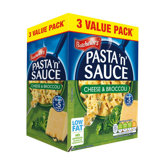 Batchelors Pasta Cheese & Broccoli 3pk 297 gm