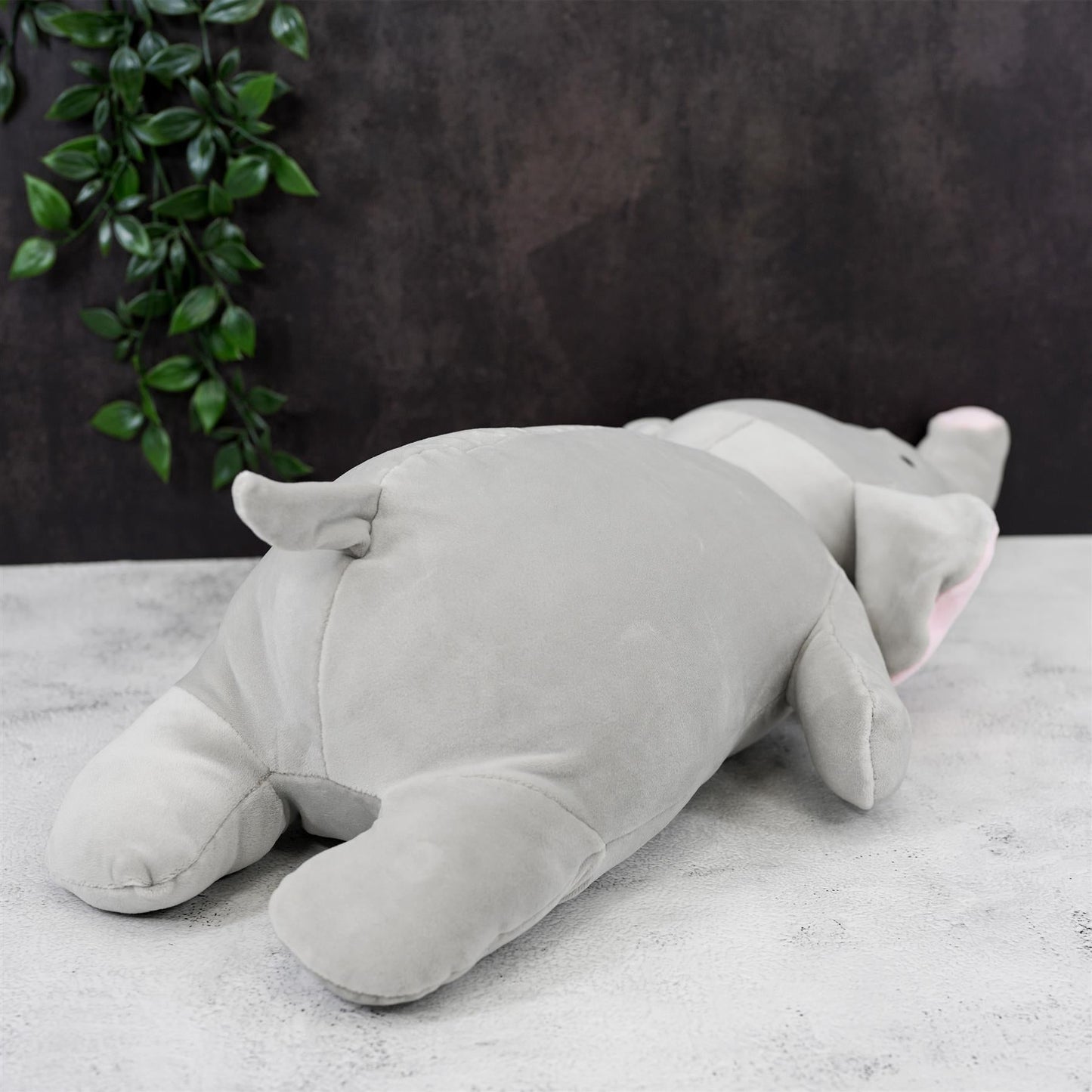 20” Super-Soft Elephant Plush Pillow Toy