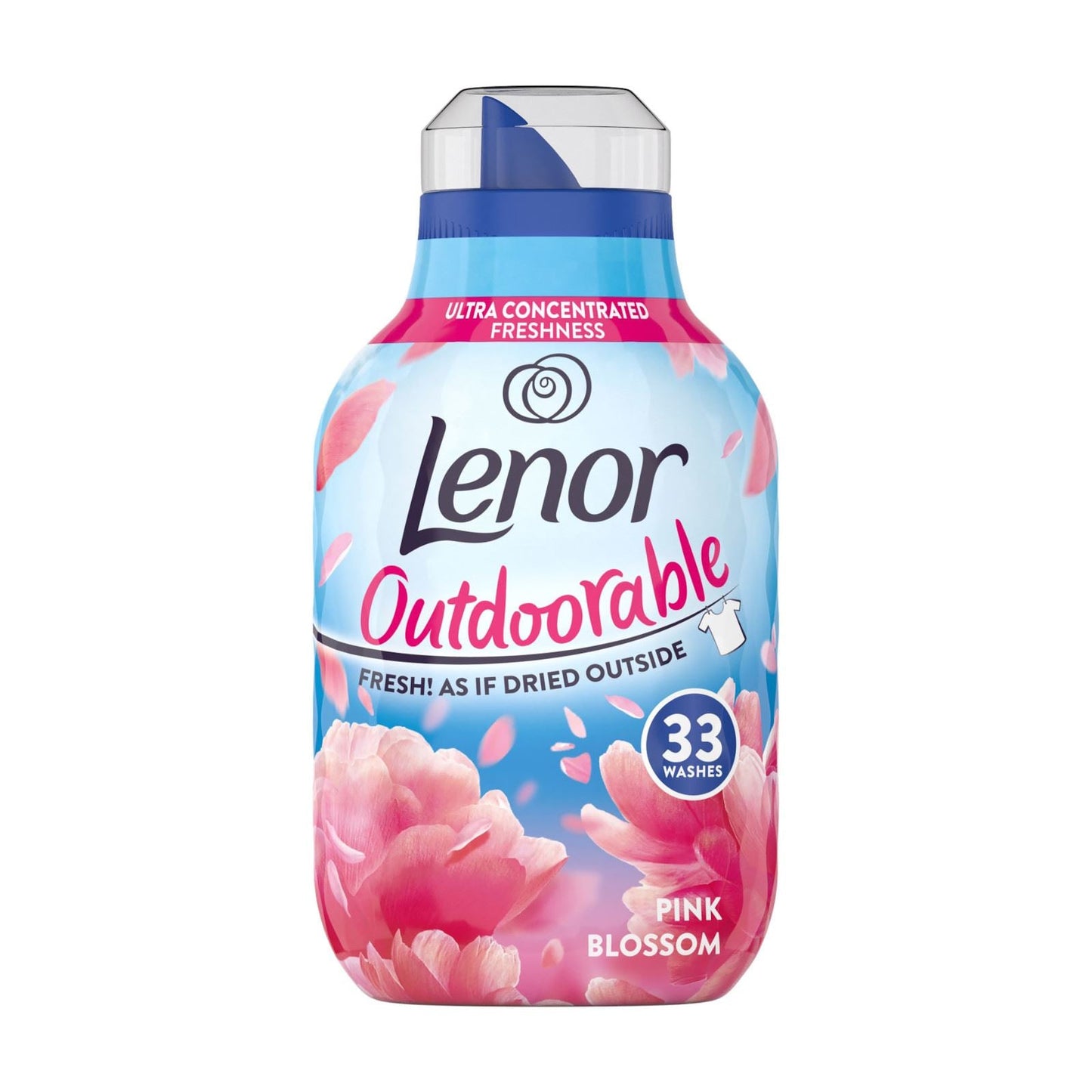 Lenor Outdoorable Fabric Conditioner Pink Blossom 33 Washes