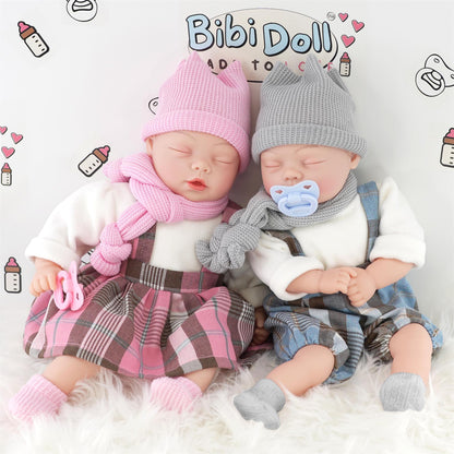 BiBi Baby Doll - Pink Tartan (45 cm / 18")