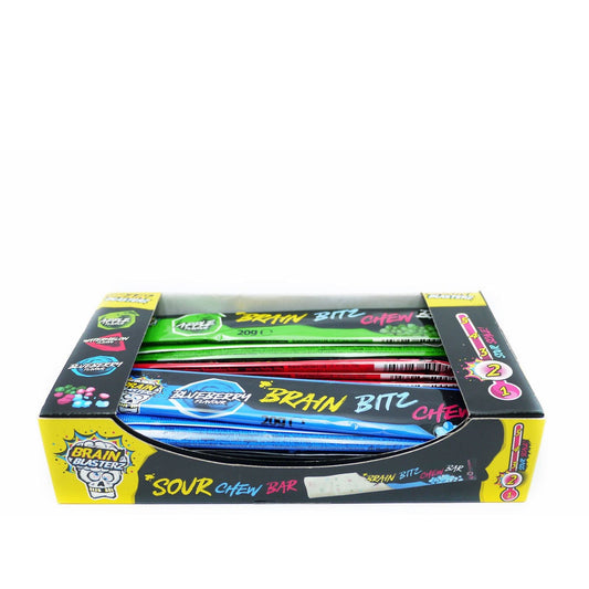 Brain Blasterz Sour Chew Bar 10g (Box of 24)