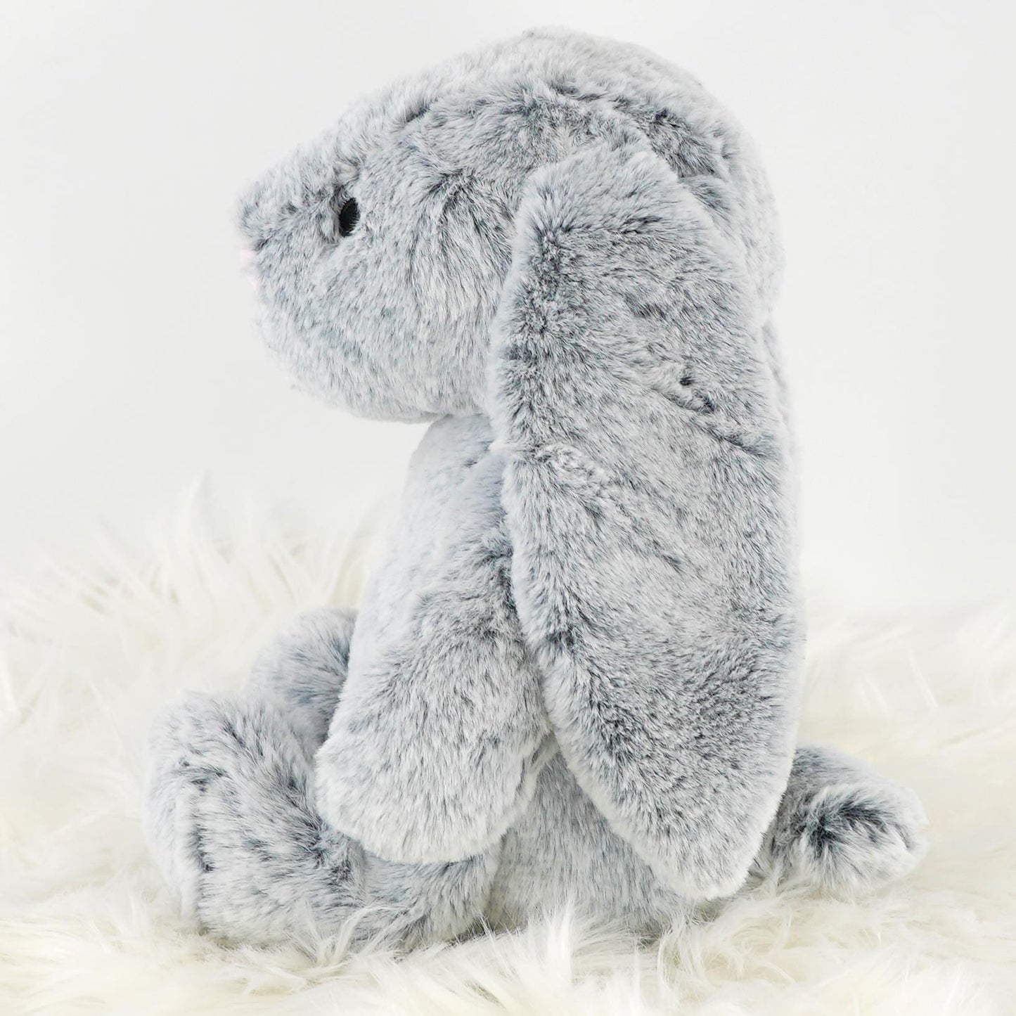 10" Plush Super Soft Grey Rabbit Cuddly Toy