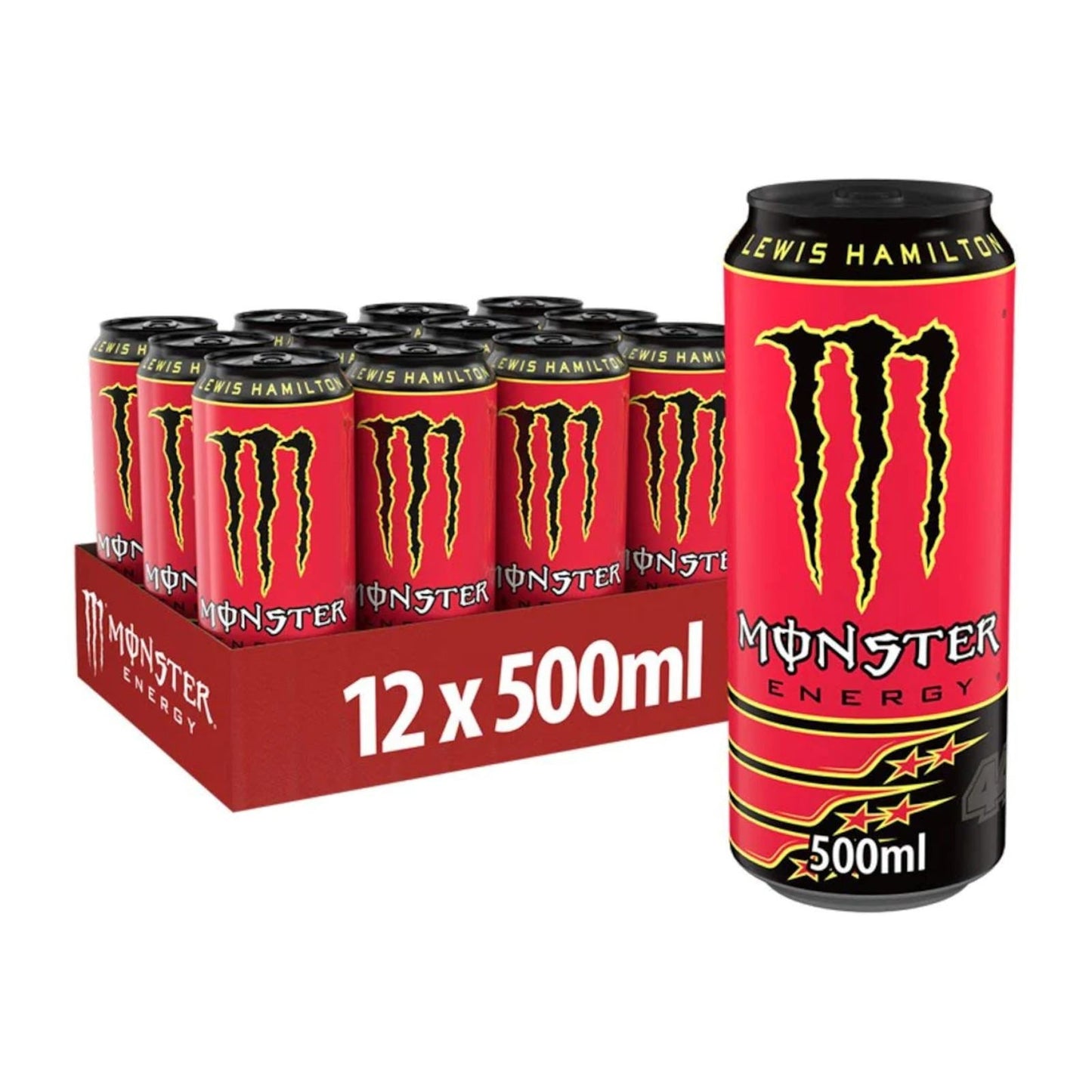 Monster Lewis Hamilton Energy Drink Can 500 ml (Box of 12)