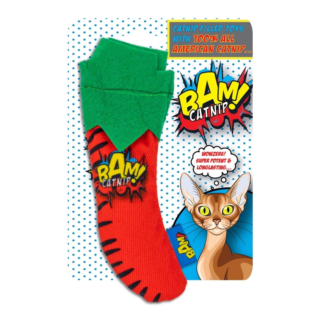 BAM Catnip Pepper Cat Toy