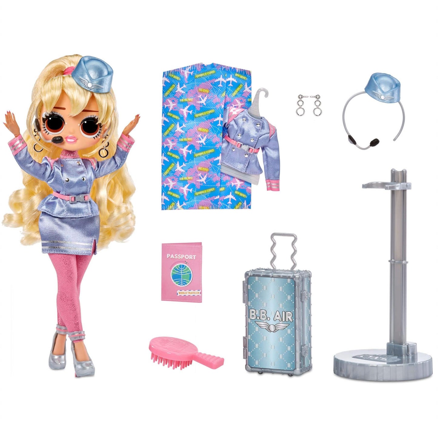 LOL Surprise OMG World Travel Fly Gurl Doll