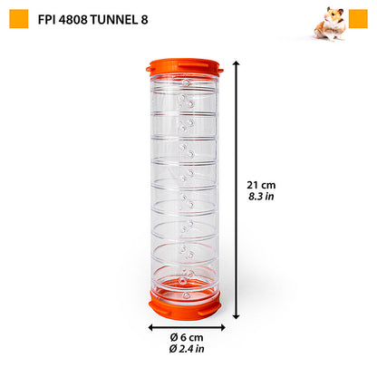 Ferplast Hamster Cage Accessories Tube Tunnel 8" FPI 4808